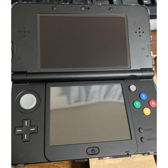 Nintendo 3DS NEW ニンテンドー 本体 ブラック　美品　カバー付き 1