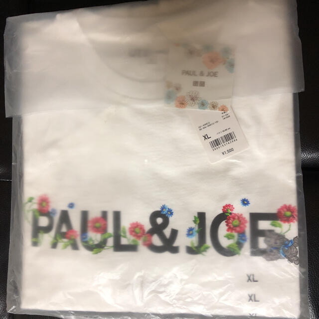 UNIQLO(ユニクロ)のUNIQLO 新品　PAUL &JOE TシャツXL レディースのトップス(Tシャツ(半袖/袖なし))の商品写真
