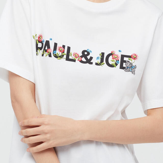 UNIQLO(ユニクロ)のUNIQLO 新品　PAUL &JOE TシャツXL レディースのトップス(Tシャツ(半袖/袖なし))の商品写真