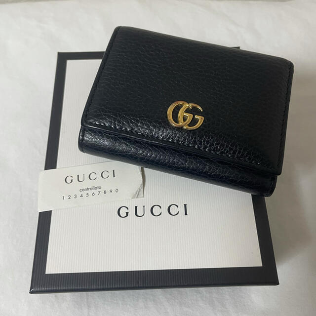 Gucci(グッチ)のGUCCI 三つ折り財布 レディースのファッション小物(財布)の商品写真