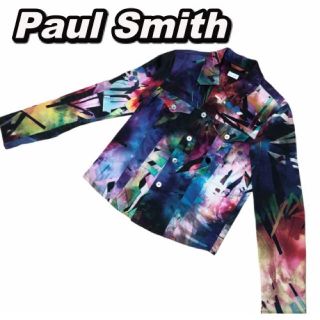 ポールスミス(Paul Smith)のPaul Smith マルチカラー ジャケット 長袖シャツ 幾何学模様(シャツ/ブラウス(長袖/七分))