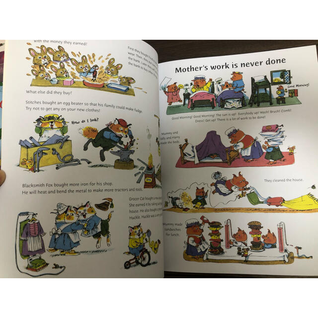 Richard Scarryリチャードスキャリー 英語絵本 絵辞書10冊 エンタメ/ホビーの本(洋書)の商品写真