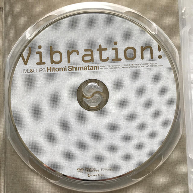 Vibration！～LIVE＆CLIPS DVD     島谷ひとみ エンタメ/ホビーのDVD/ブルーレイ(ミュージック)の商品写真