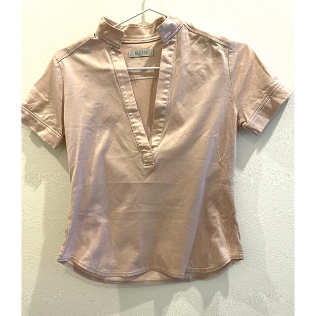 Ballsey(ボールジィ)のボールジー　ピンクシャツ レディースのトップス(Tシャツ(半袖/袖なし))の商品写真