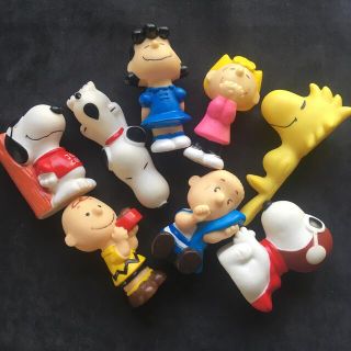 スヌーピー(SNOOPY)のスヌーピー　スクイーズドール ソフビ　フィギュアセット(キャラクターグッズ)