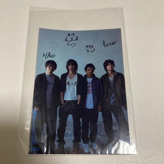 BUMP OF CHICKEN サイン入り　ポラロイド　写真