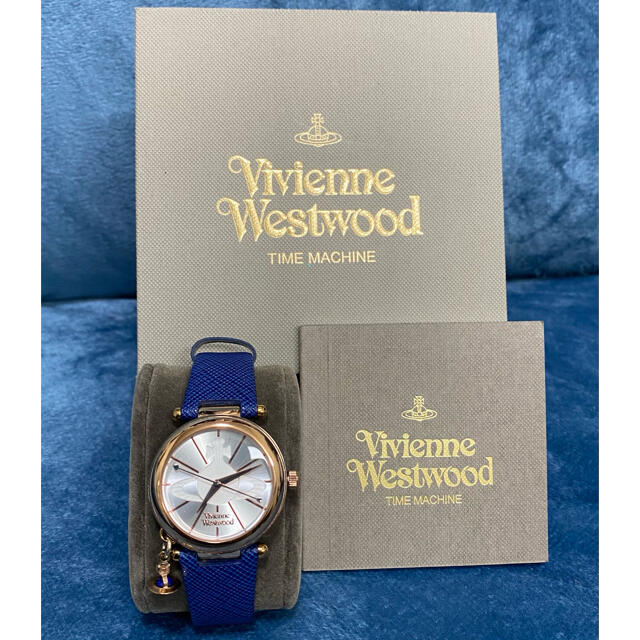 ヴィヴィアンウエストウッドヴィヴィアン　viviannewestwood 腕時計　ネイビー