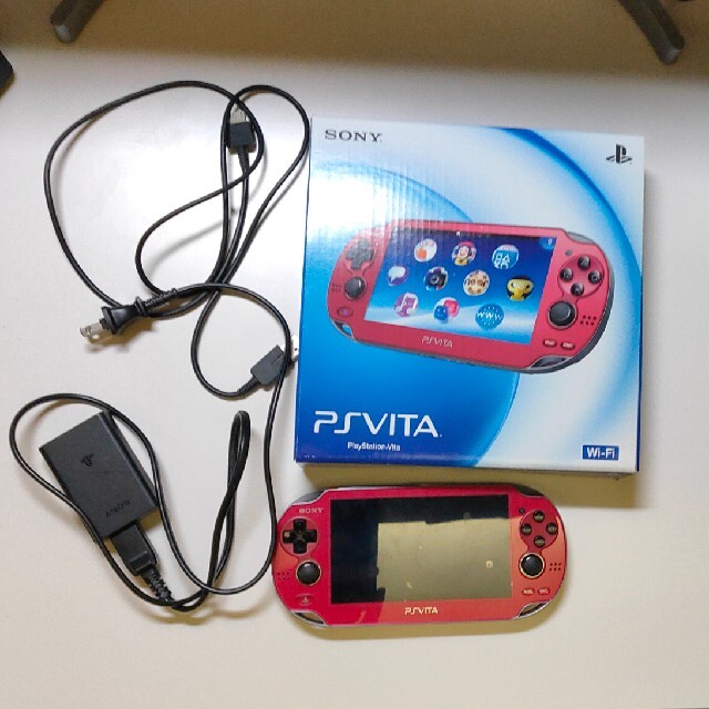 エンタメ/ホビーPlayStation Vita PCH-1000 - 携帯用ゲーム機本体