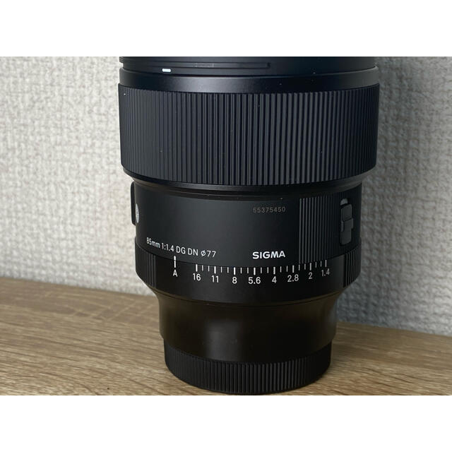 SIGMA(シグマ)のSIGMA 85mm f1.4 DG DN art ソニーEマウント用 スマホ/家電/カメラのカメラ(レンズ(単焦点))の商品写真