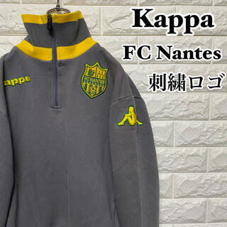 カッパ(Kappa)の【Kappa】FCナント 刺繍ロゴ ハーフジップスウェット(スウェット)