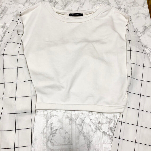 RUDY GADY(ルーディギャディ)の未使用 GADY トップス ホワイト レディースのトップス(Tシャツ(長袖/七分))の商品写真