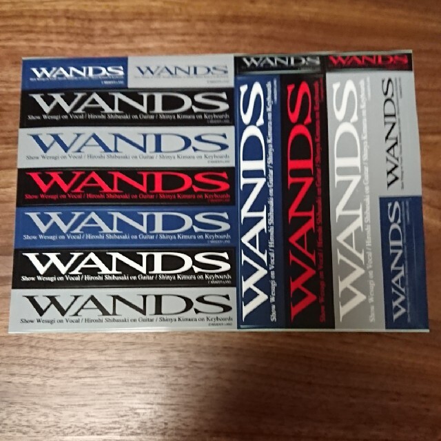 WANDS ステッカー 3枚セット