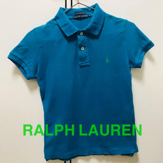 ラルフローレン(Ralph Lauren)の削除前最終値下げ‼️ RALPH LAUREN ポロシャツ 半袖 XS ブルー (ポロシャツ)