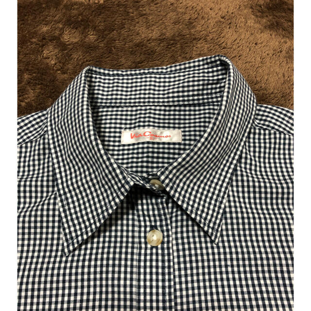 チェックシャツ　3Ｌ レディースのトップス(シャツ/ブラウス(長袖/七分))の商品写真