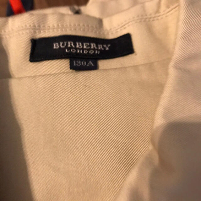 BURBERRY(バーバリー)の☆新品未使用☆Burberry London 130A ノースリーブワンピース キッズ/ベビー/マタニティのキッズ服女の子用(90cm~)(ワンピース)の商品写真