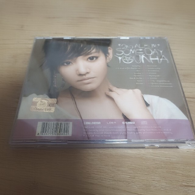 Youna 2nd album Some day エンタメ/ホビーのCD(K-POP/アジア)の商品写真