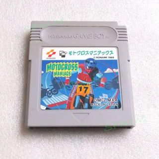 ゲームボーイソフト モトクロスマニアックス(携帯用ゲームソフト)