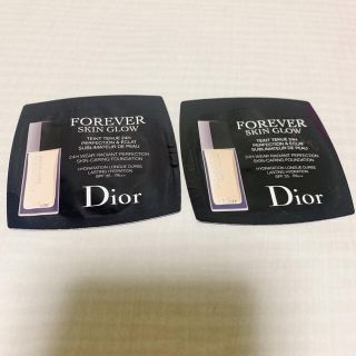 ディオール(Dior)のディオールスキン フォーエヴァー フルイド グロウ 試供品(その他)