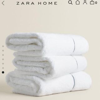 ザラホーム(ZARA HOME)の新品！ZARA HOME バスタオル(タオル/バス用品)