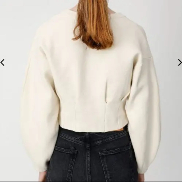 moussy(マウジー)のMOUSSY（マウジー）カーディガン　WAIST TUCK CARDIGAN レディースのトップス(カーディガン)の商品写真