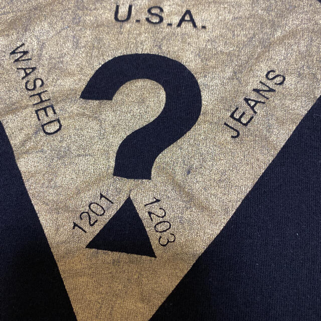 GUESS(ゲス)のメンズ　レディース　guess ゲス　Tシャツ　定番　デカロゴ　vintage メンズのトップス(Tシャツ/カットソー(半袖/袖なし))の商品写真
