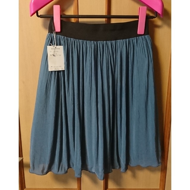 スカート ミニ グリーン M レディースのスカート(ミニスカート)の商品写真