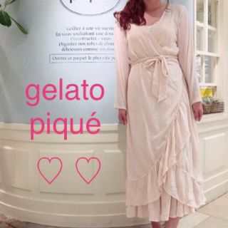 ジェラートピケ(gelato pique)の新品タグ付♡ ジェラートピケ 花柄ガウン(ルームウェア)