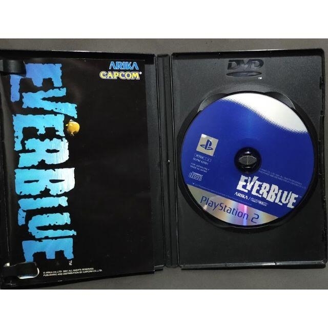 CAPCOM(カプコン)の◆(PS2) EVER BLUE (エバーブルー) エンタメ/ホビーのゲームソフト/ゲーム機本体(家庭用ゲームソフト)の商品写真