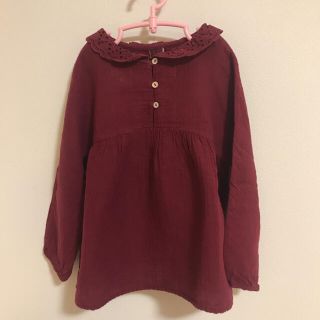 ボンポワン(Bonpoint)の【美品】BONTON 長袖ブラウス6(ブラウス)