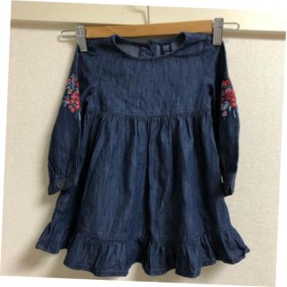 ギャップ(GAP)のGAP 幼児　デニム調ワンピース(ワンピース)