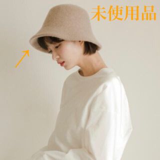 トゥデイフル(TODAYFUL)の【未使用品】バケットハット 帽子 ベージュ (ハット)