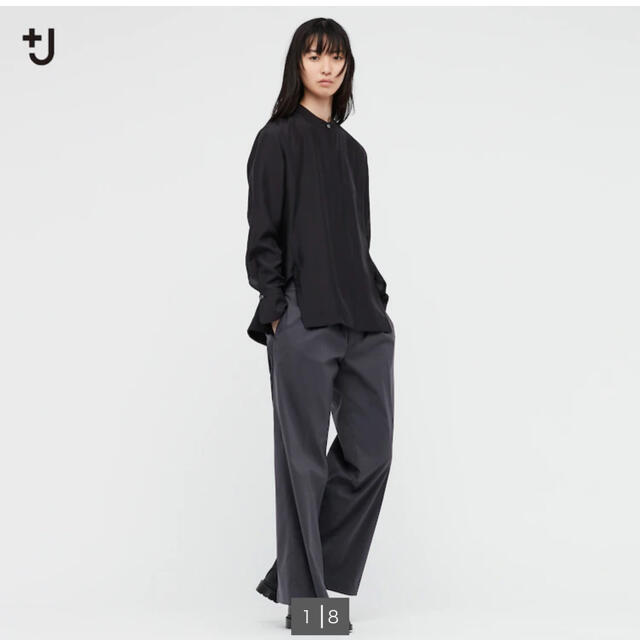 新品未使用　UNIQLO +j ワイドパンツ/ 67 / 股下68cm