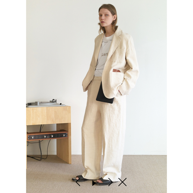 SUNSEA(サンシー)のSUNSEA ITALY Hemp Wide Pants メンズのパンツ(スラックス)の商品写真