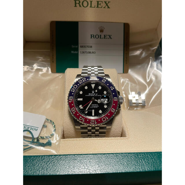 ROLEX(ロレックス)の220万円　ロレックス Rolex GMTマスター２　赤青ベゼル　ペプシ メンズの時計(腕時計(アナログ))の商品写真