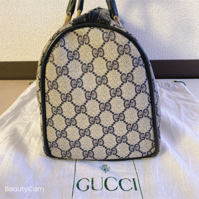 Gucci(グッチ)の美品 オールドグッチ GUCCI シェリーライン　オールドグッチ　ハンドバッグ　 レディースのバッグ(ボストンバッグ)の商品写真