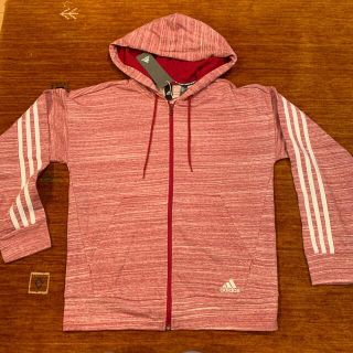 アディダス(adidas)の新品　アディダス　薄手スウェットパーカー　(パーカー)