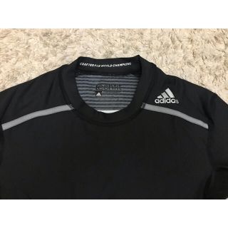 アディダス(adidas)のadidas アディダス Tシャツ　テックフィットコンプレッション　スポーツ(Tシャツ/カットソー(半袖/袖なし))