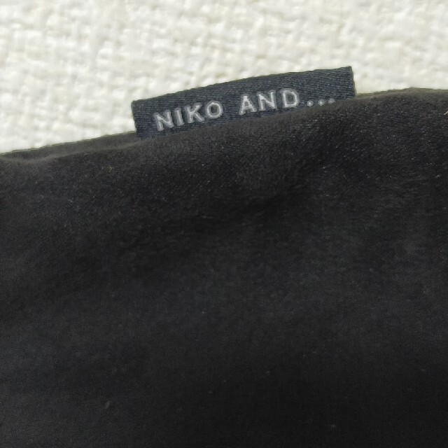niko and...(ニコアンド)のNiko and… ショルダーバッグ 黒 メンズのバッグ(ショルダーバッグ)の商品写真