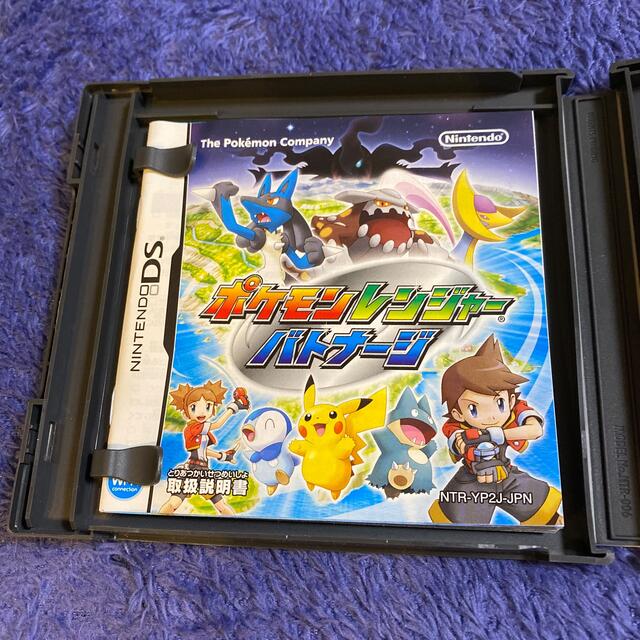 ニンテンドーDS(ニンテンドーDS)のポケモンレンジャー バトナージ DS エンタメ/ホビーのゲームソフト/ゲーム機本体(携帯用ゲームソフト)の商品写真