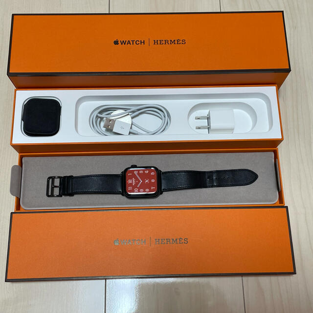 Apple Watch 6 HERMES Space Black 44mm - その他