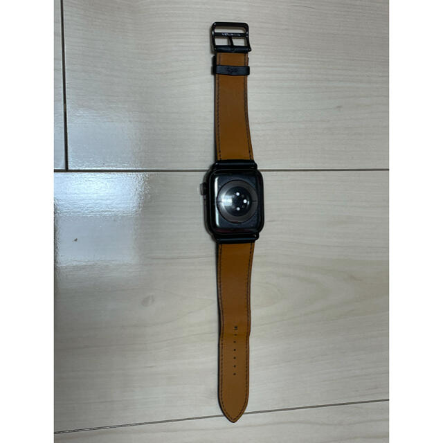 Apple Watch(アップルウォッチ)のApple Watch 6 HERMES Space Black 44mm スマホ/家電/カメラのスマートフォン/携帯電話(その他)の商品写真