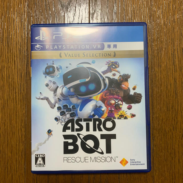 PlayStation VR(プレイステーションヴィーアール)のASTRO BOT：RESCUE MISSION Value Selection エンタメ/ホビーのゲームソフト/ゲーム機本体(家庭用ゲームソフト)の商品写真