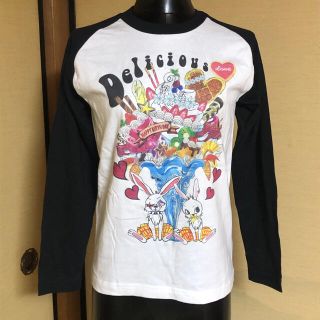 【値下中】新品★プリントTシャツ★ラグラン★パンクロック★スイーツ柄(Tシャツ(長袖/七分))