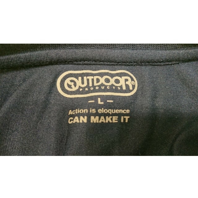 OUTDOOR(アウトドア)のOUTDOOR メンズ 紺色 ロンT  メンズのトップス(Tシャツ/カットソー(七分/長袖))の商品写真