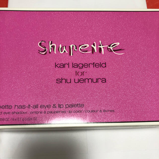 shu uemura(シュウウエムラ)のシュウ ウエムラ シュペット クリスマス パレット キット コスメ/美容のキット/セット(コフレ/メイクアップセット)の商品写真