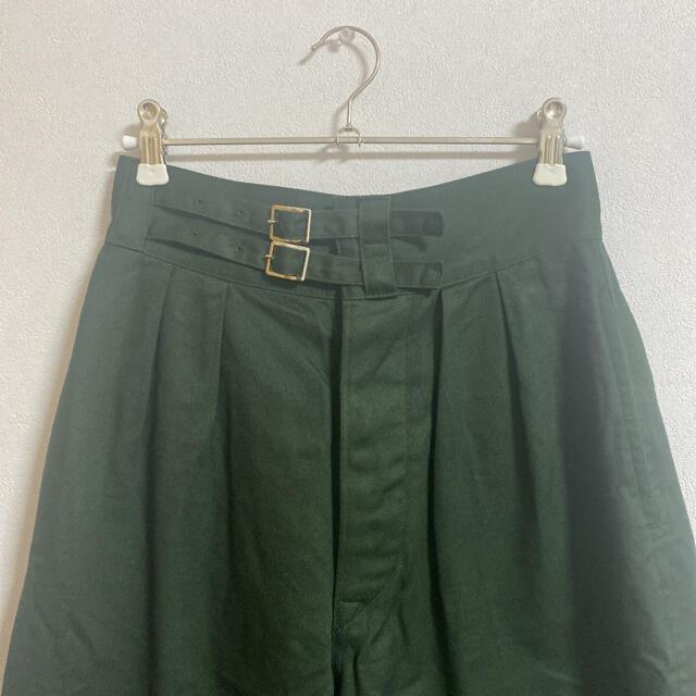 YAECA(ヤエカ)の<WOMENS> DOUBLE BELTED GURKHA TROUSERS レディースのパンツ(カジュアルパンツ)の商品写真