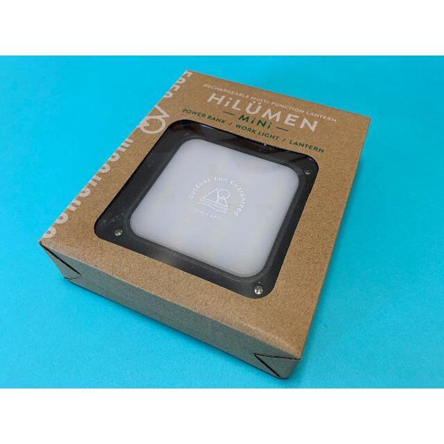 新品　ハイルーメンミニ　HiLUMENmini　黒　1000lm　LEDランタン 4