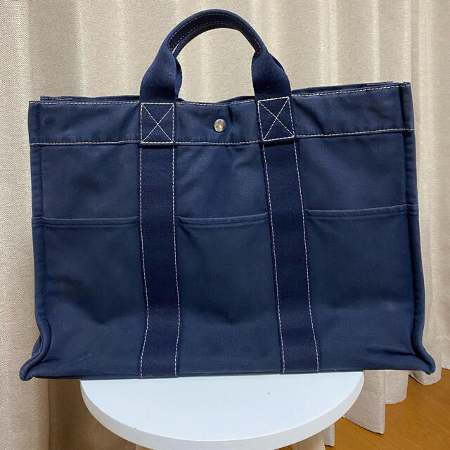 【最終値下げ】エルメス  フールトゥ　mm ネイビー　紺　HERMES