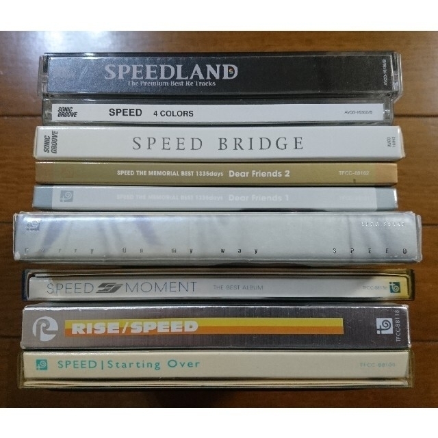 SPEEDアルバム８タイトルセット　(ベスト,オリジナル,スタジオ
