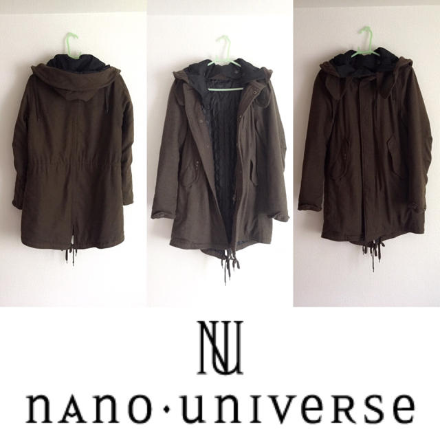nano・universe(ナノユニバース)の夏大好き💕様専用 レディースのジャケット/アウター(モッズコート)の商品写真